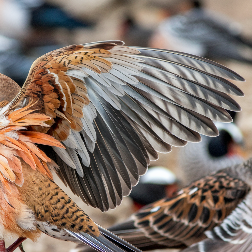 Can Birds Lose Several Feathers Stay Connected?