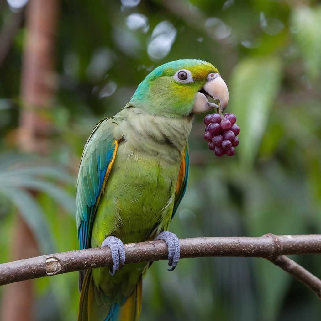 Can Parrots Have Grapes?