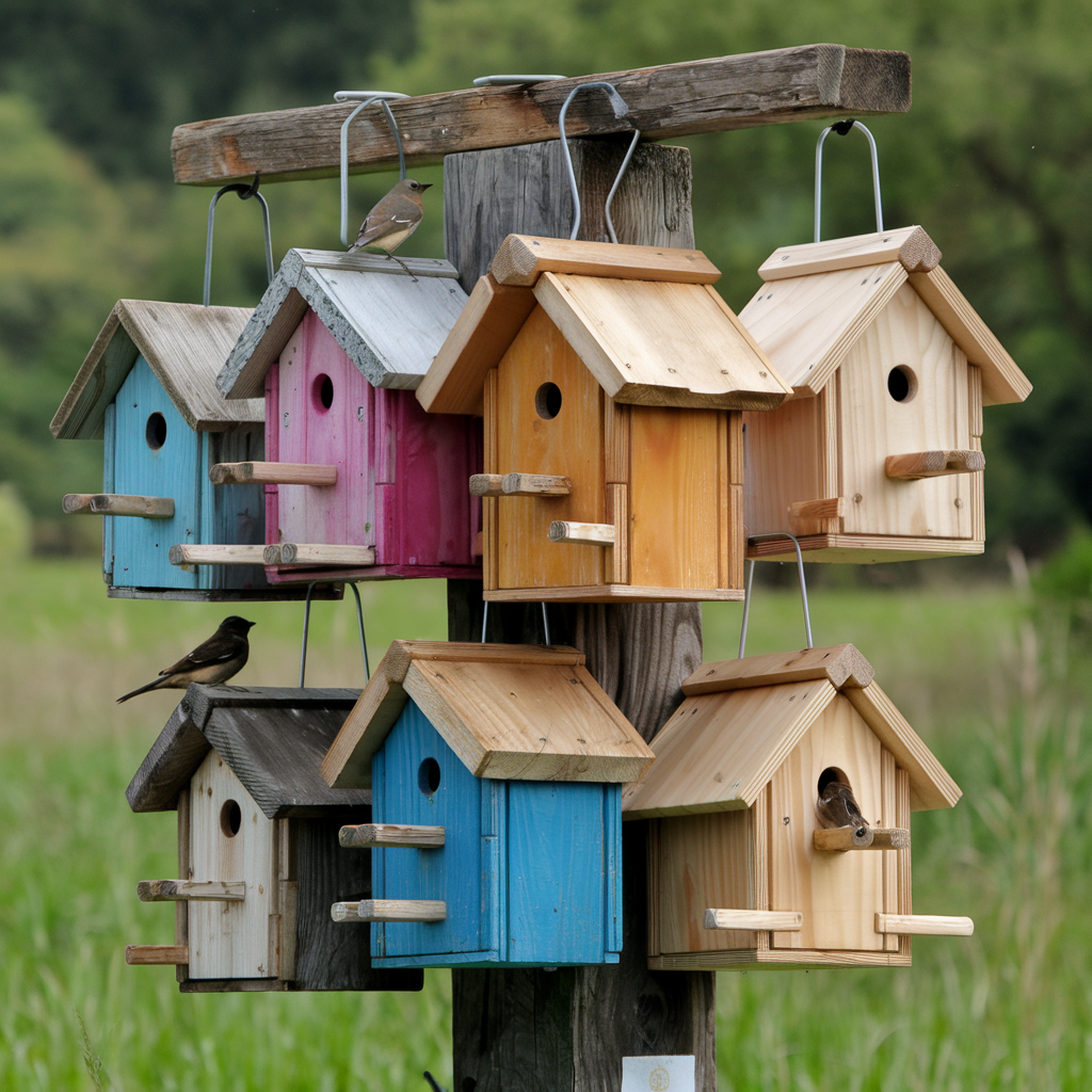 Wooden Bird House