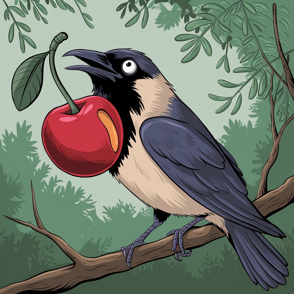 why do birds not eat yanking cherries