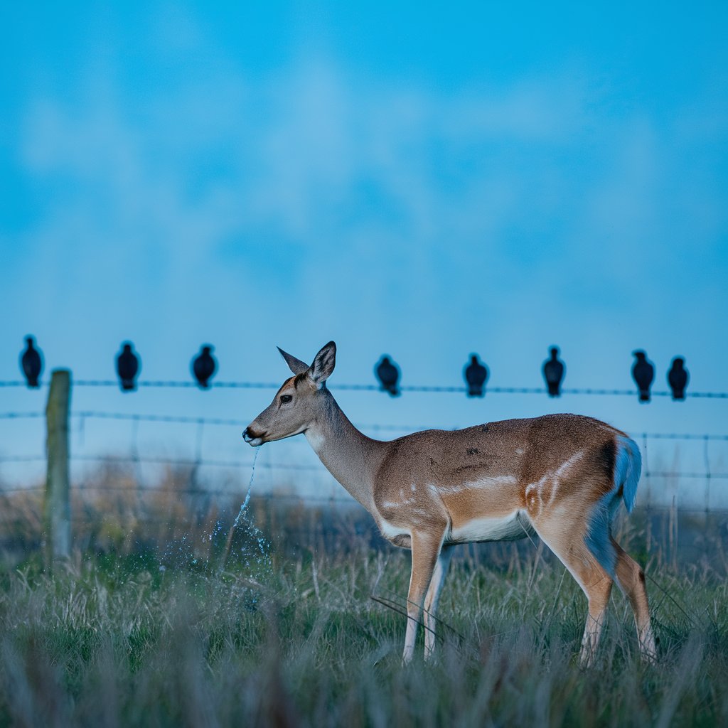 are birds affected by deer out spray?