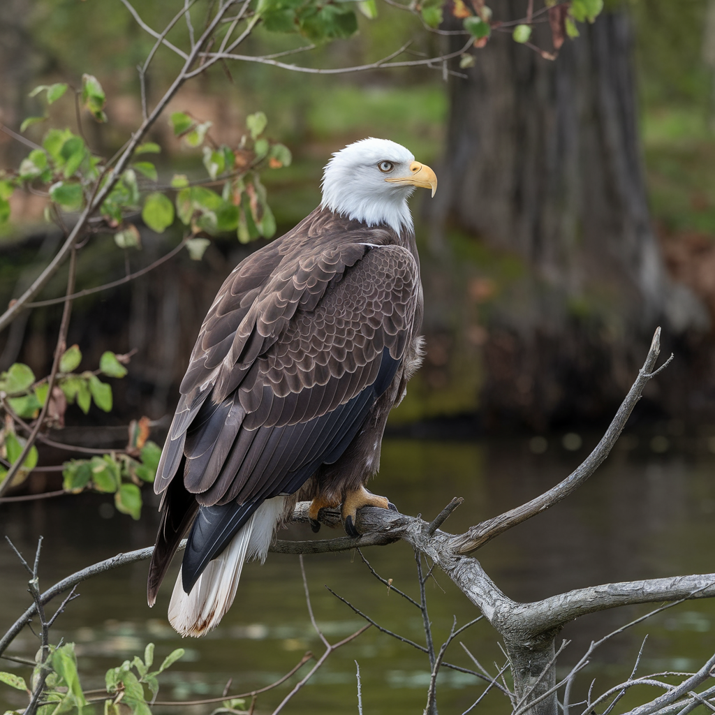 Juvenile Bald Eagles